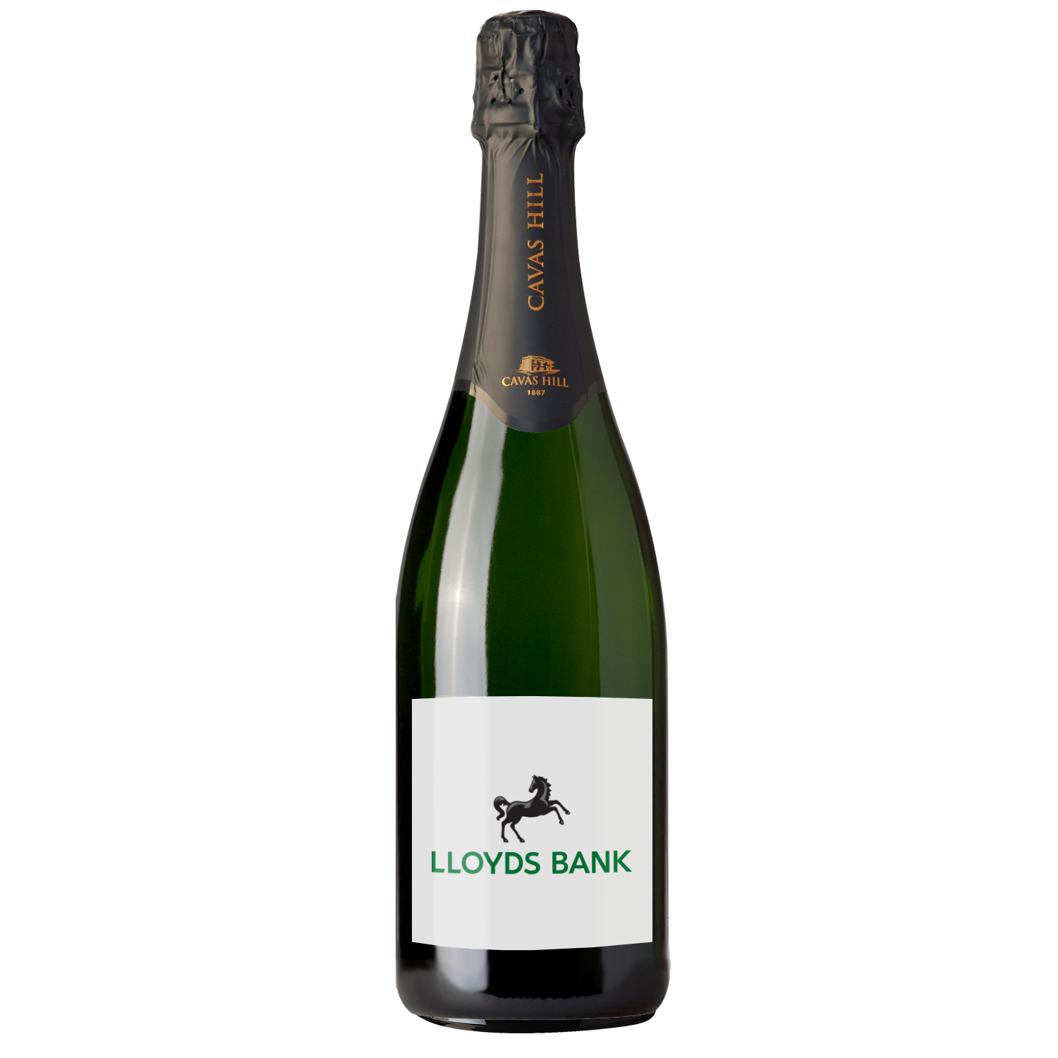 Branded Cavas Hill Brut Cava, Award Winning Personalised Wine